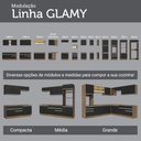 Ver imagem 7 de Armário de Cozinha Completa 190cm Glamy Madesa Rustic Preto