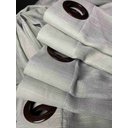 Ver imagem 3 de Cortina no Tecido Linho Flamê Cinza com Forro Microfibra Cinza - 2,20l X 2,60a