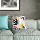 Ver imagem 2 de Capa para Almofada com Bordado 50x50cm Velveteen Belchior