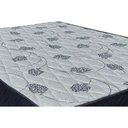 Ver imagem 2 de Cama Box Baú Queen Colchão Ortopédico Orthoflex Foggia Sogni Unic Face + Base Crc Suede Black(