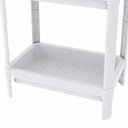 Ver imagem 7 de Estante Geo Multiuso Organizador Compacto 4 Prateleiras 112cm - Branco