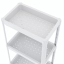 Ver mais imagens de Estante Geo Multiuso Organizador Compacto 4 Prateleiras 112cm - Branco