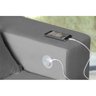 Sofá 5 Lugares SMART Retrátil, Reclinável, 3,02 Metros Tecnologia de Carregamento 3 portas USB Cinza - 2