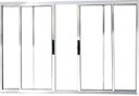 Ver imagem 1 de Vitro de Aluminio 4 Folhas sem Grade Linha Premium:1,20 X 1,50/brilhante