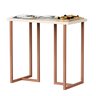 Mesa para Computador Escrivaninha Off/cobre Mali Pequena 76cm Estilo Industrial - 6