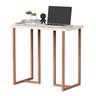 Mesa para Computador Escrivaninha Off/cobre Mali Pequena 76cm Estilo Industrial - 1