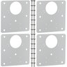 4 Placas Reparo para Dobradiças de Porta Armário Mdf Fs.qdd - 1