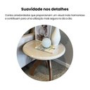 Ver imagem 6 de Mesa de Apoio Jade Artely Cinamomo/ Off White