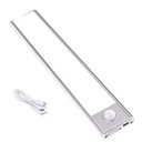 Ver imagem 1 de Luminaria Led 3 Tons Sensor Presença Movimento 3 Modos Usb Bateria Corredor Sala Quarto Cozinha Arma