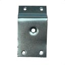 Ver imagem 2 de Kit 12 Chapinha Chapa Base Pés Palito Inclinada Metal Zincado Rosca 5/16 - Arkell