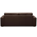 Ver imagem 6 de Sofá 2 Lugares para Sala de Estar Living 150cm Vienne L06 Couro Marrom Café - Lyam Decor