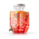Ver imagem 3 de Suqueira de Vidro 5 Litros com Suporte de Metal – Dispensador Retro de Luxo para Agua e Suco
