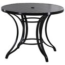 Ver imagem 3 de Mesa com Tampo Ripado de 120 Cm em Alumínio - Trama Original