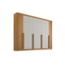 Guarda Roupa Grande 100% Mdf 8 Portas 8 Gavetas - Daymont - Móveis D'doro - 1