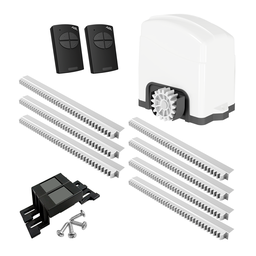 Kit Motor Portão Izzy 500 Inteligente 220v Cremalheira 3,5m - 1