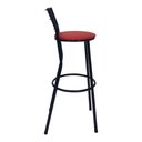 Ver imagem 3 de Banqueta Banco Alto Cozinha Alta Bar Bistro Area Americana:vermelho