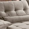 Sofá Retrátil Reclinável 4 Lugares Bege Imperatore 250cm Fabrispuma - 7
