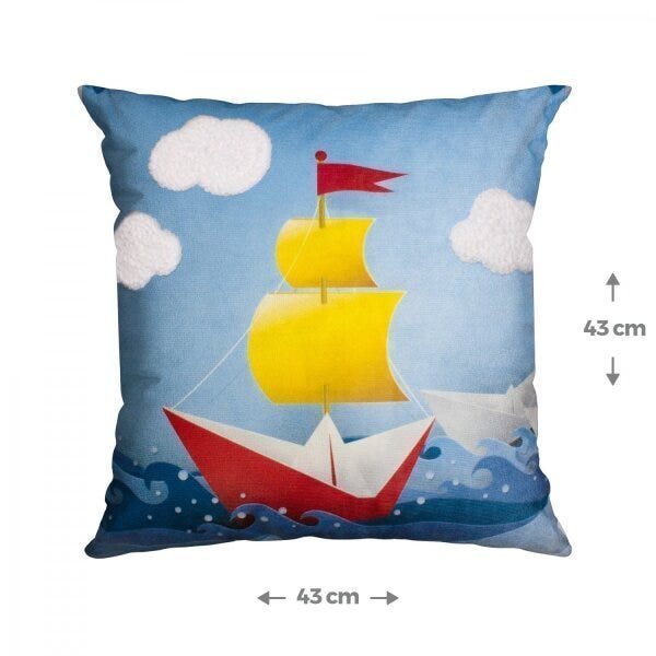 Capa para Almofada 43x43cm Kids Belchior - 3