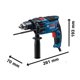 Furadeira Impacto 850w Reversível 127v com Maleta Gsb 16 Bosch - 14