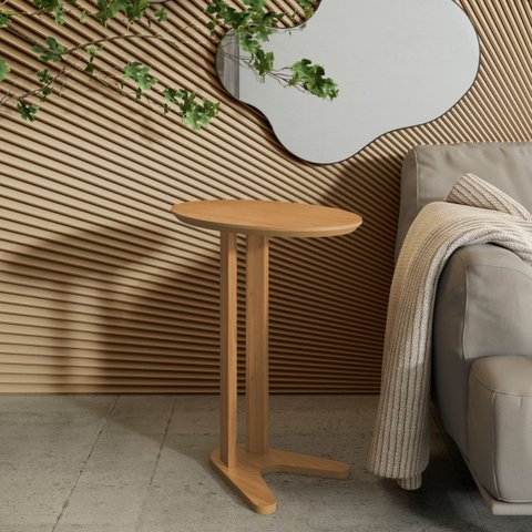 Mesa Auxiliar 60x40cm Tb604 Dalla Costa - Freijó