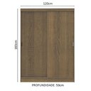 Ver imagem 3 de Guarda-roupa Infantil Madesa Nick 2 Portas de Correr