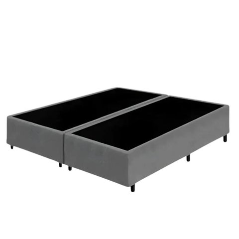 Base de Cama Box Casal - Queen:Preto