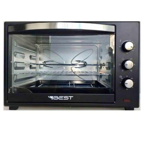 Forno de Bancada Elétrico Best Forno Plus 60l preto/branco 220v