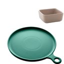 Ver imagem 1 de Conjunto de Porcelana Nordico - Servir - Verde Escuro Bon Gourmet