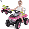 Carrinho de Passeio e Pedal Infantil Calesita Cross Up Rosa - 1