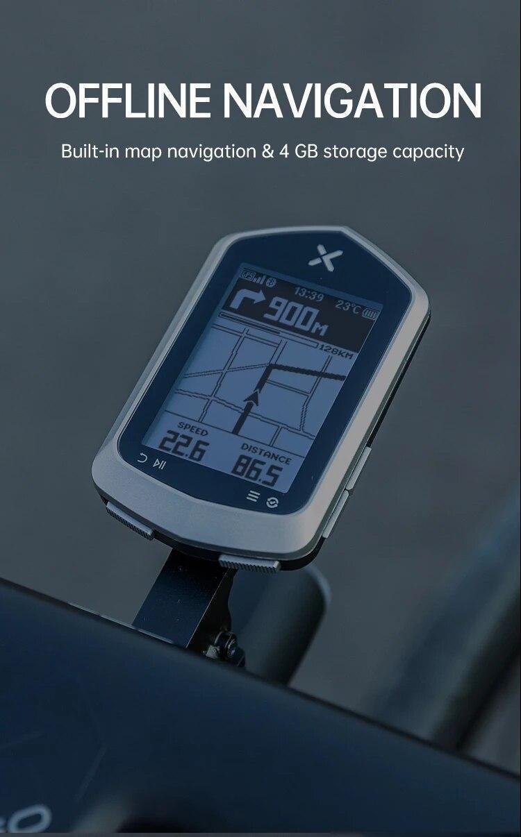 Ciclocomputador Xoss Nav2 Plus Mapa Gpx Navegação Strava Ant - 6