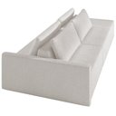 Ver imagem 6 de Sofá Ilha Modular para Sala 232cm com Puff Dublin K01 Bouclê Creme - Lyam Decor