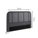 Ver imagem 2 de Cabeceira para Cama Box Queen Size Dobuê Leon