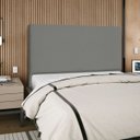 Ver imagem 1 de Cabeceira Cama Box Orgânica King 195cm Luna Suede C/frame Grafite