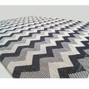 Ver imagem 2 de Tapete Missoni Chevron Preto 145cm x 100cm