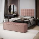 Ver imagem 1 de Kit Painel Rana 200 e Calçadeira Alpha Veludo Aradecor