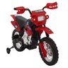 Moto Elétrica Infantil Motocross Para Criança +3 anos até 20kg Realista 6v Xplast Moto Elétrica Moto - 2