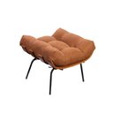 Ver imagem 2 de Puff de Ferro Madeira e Estofado Living Costela Espresso Móveis