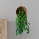 Ver mais imagens de Kit 9 Hastes Planta Artificial Pendente 75cm Folhas Verdes Realistas Premium