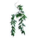 Ver imagem 3 de Kit 9 Hastes Planta Artificial Pendente 75cm Folhas Verdes Realistas Premium