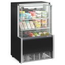 Ver imagem 1 de Vitrine Refrigerada Ar Forçado Aurora Gpfa075r Gelopar Aurora Refrigerada 0,74mt Preto 220v