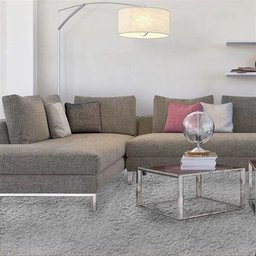 Tapete Forração Forro Grosso Classic Super Macio 2,00x3,00 Cinza - 1