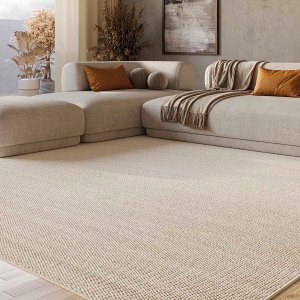 Tapete Enjoy Bege 1,50x2,00m - Tapetes Via Star