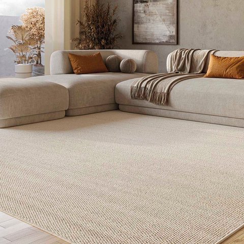 Tapete Enjoy Bege 1,50x2,00m - Tapetes Via Star