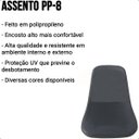 Ver imagem 4 de Cadeira P/ Barco Estádio Arquibancada Assento em Concha Pp-8