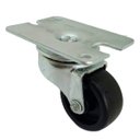 Ver imagem 3 de Kit 6 Rodizio Para Freezer Placa Com Recorte Giratório Sem Freio 41Mm Nylon Colson