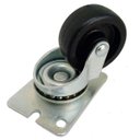 Ver imagem 7 de Kit 6 Rodizio Para Freezer Placa Com Recorte Giratório Sem Freio 41Mm Nylon Colson