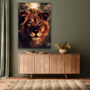 Ver imagem 3 de Quadro Lion Stronger -- BR ARTES Grande 118x78