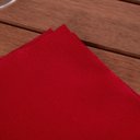 Ver imagem 2 de Kit Guardanapos Basic 2 Peças 35cm X 35cm 100% Poliéster Tecido Oxford - Vermelho