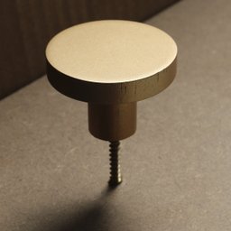 28 cabides penduradores de roupa de madeira - 3 cm - Dourado - 3