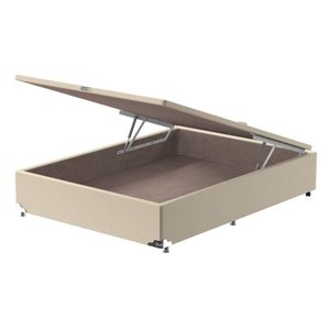 Box Baú Casal Probel Luxo Suede